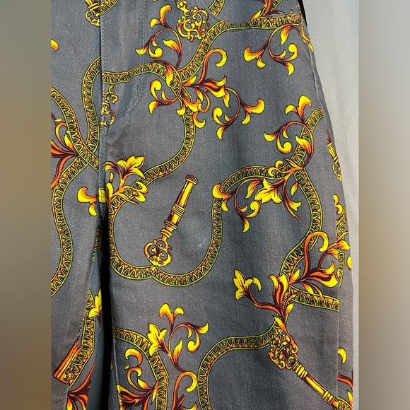 NWT L’Agence 25 Margot High Rise Ankle Skinny Jeans Key Chain Print Gray Grey - Picture 8 of 8